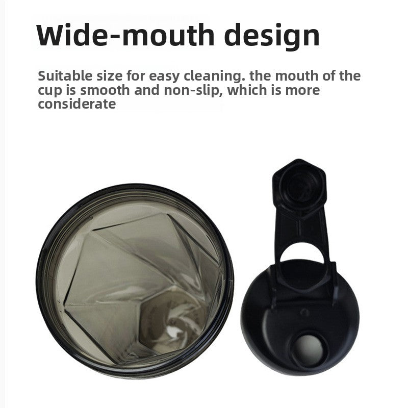 Fitness shake shaker protein powder mixing cup
