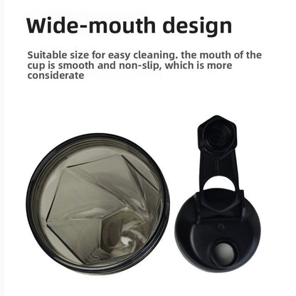 Fitness shake shaker protein powder mixing cup