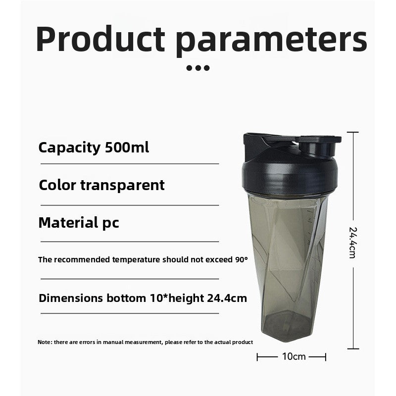 Fitness shake shaker protein powder mixing cup